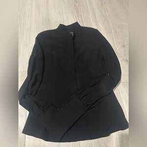 Modello Giulietta Black long sleeve Button-Down Shirt